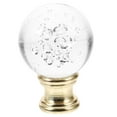thumbnail image 4 of TINKSKY Decorative Lamp Finial Lamp Finial Knob Golden Acrylic Table Lamp Decoration Home Decor 1Pack, 4 of 8