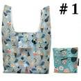 thumbnail image 3 of Coofit Grocery Bag Polyester Lightweight Ripstop Tote Bag Shopping Bag for Groceries, 3 of 10