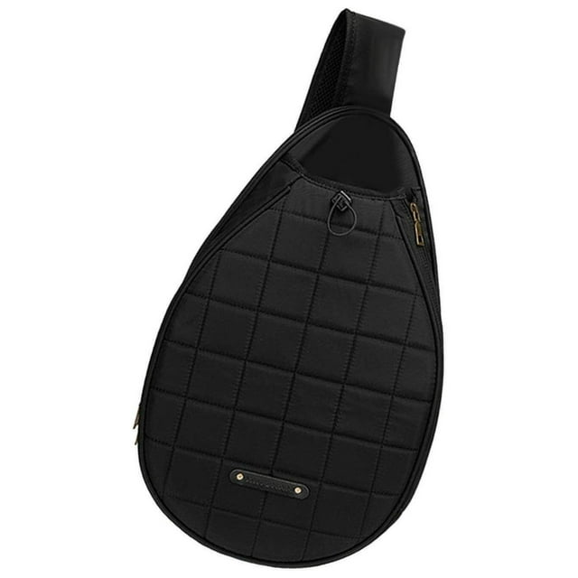 tredstone Tennis Racket Shoulder Bag Outdoors Sports Accessories Pocket Mesh Organizer Black
