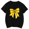 thumbnail image 3 of Kiijoy Little Girls Graphic Tee Round Neck Short Sleeved T Shirt Summer Casual T-Shirt, 3 of 3