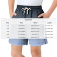 thumbnail image 3 of Zpanxa Kids Shorts Polyester Spandex Print Pattern with Drawstring Elastic Waistband Casual Swim Trunks 8-9 Years, 3 of 7