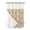 Light Beige, variant on No Hook Shower Curtain with Snap-in Liner, Spring Daisy Waterproof Fabric Bathroom Curtains, Country Watercolor Yellow White Floral Leaf Bath Curtains & Mesh Top Window Stall 48"x72"