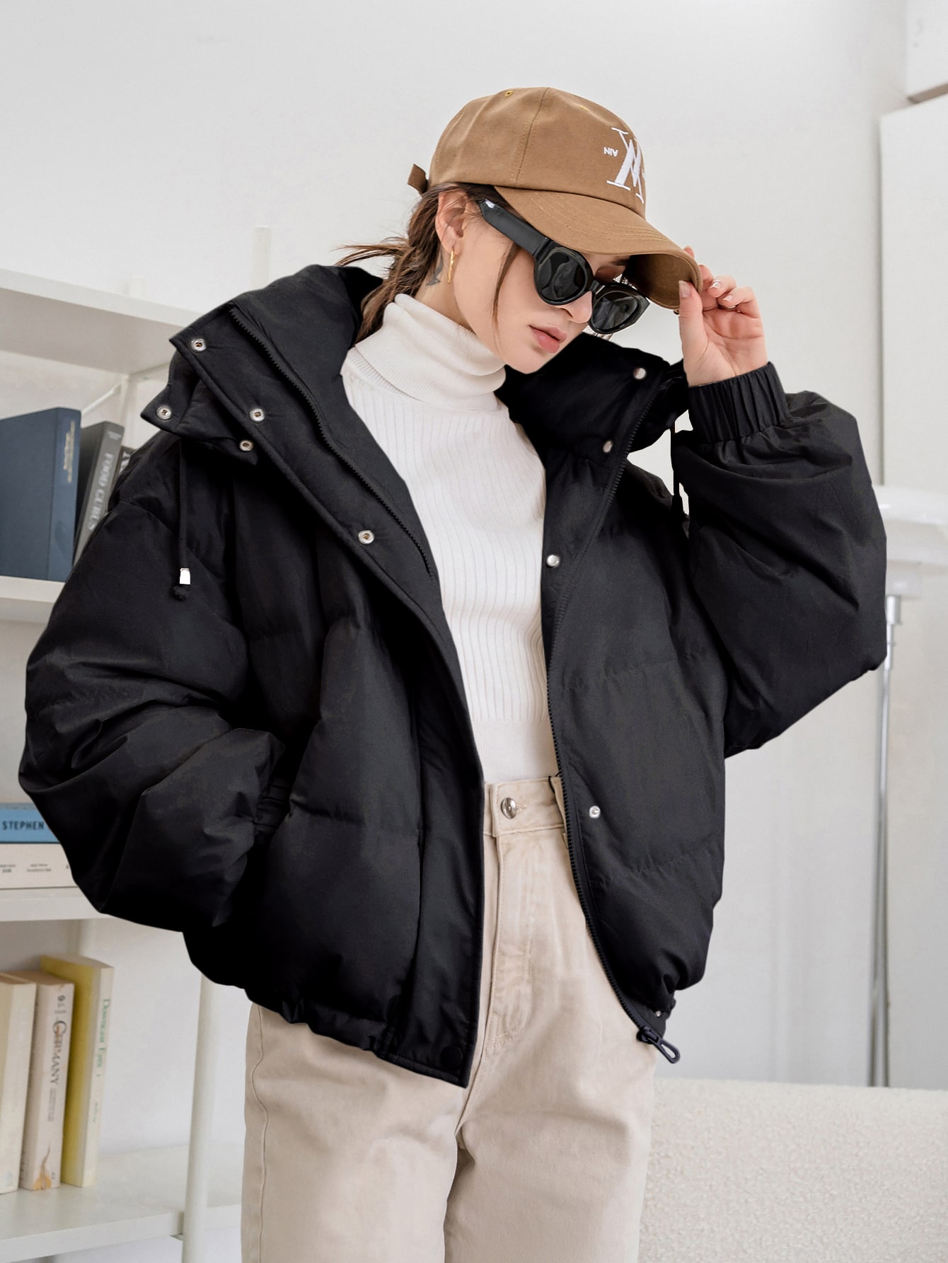 women u padded parka