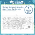 thumbnail image 2 of USA Coloring Activity - Large 31.5x 72 Educational Poster - Ideal for School Events & Birthday Parties, Multi-Use as Classroom Wall Décor or Table Cover, 2 of 7