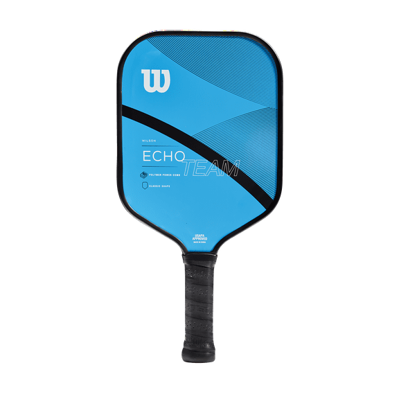 Wilson Sporting Goods Echo Team Pickleball Paddle, Blue/Black