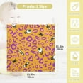 thumbnail image 2 of Dreamtimes 3 PCS Halloween Leopard Print Baby Muslin Washcloths, Eyeball Face Towel Burp Cloths Ultra Soft Absorbent Cotton Bath Wipes Towels for Newborn Boys Girls, 2 of 7