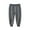 Dark Gray, variant on Toddler Baby Boys Cotton Sweatpants Solid Color Casual Sports Pants With Pocket Winter Fall Warm Fashion Pants For Kids Dark Gray 1T