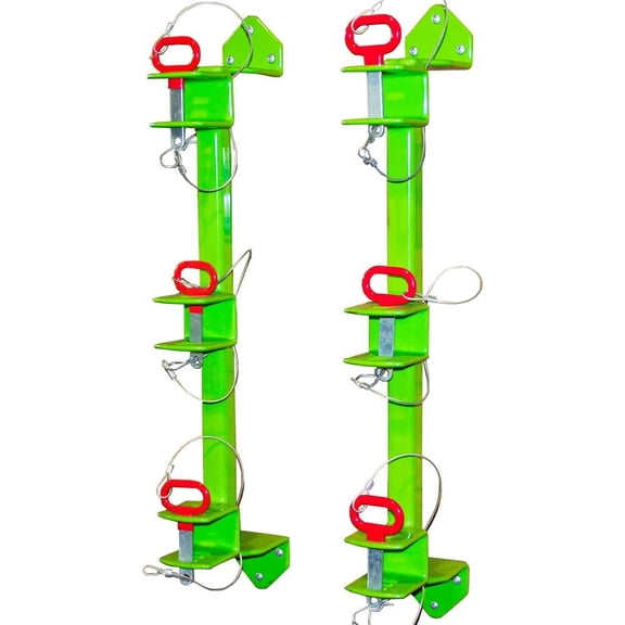 Green Touch 3 Place Trimmer Rack For Enclosed Trailer