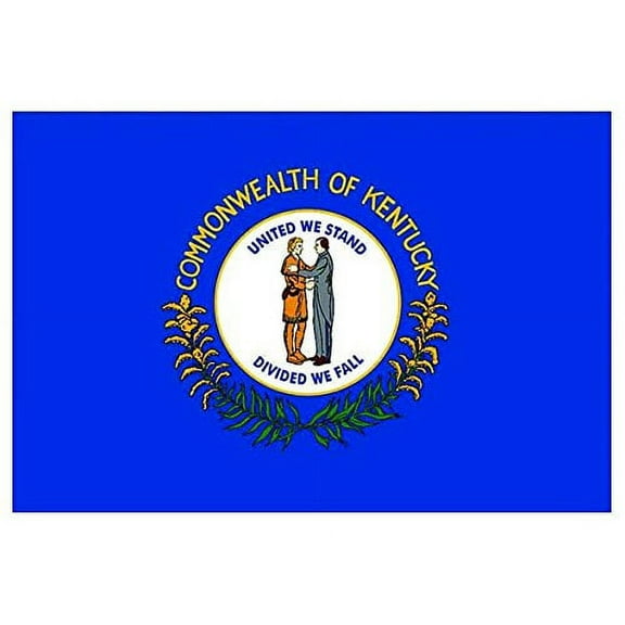 Nylon Kentucky State Flag - 6'H x 10'W