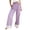 C-Purple907, variant on DHFJKG Flowy Wide Leg Pants For Women Lace Trim Palazzo Drawstring Elastic Waist Pants With Pockets Summer Beach Vacation Clothes Versatile Trousers