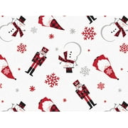 120 Sheets, Buffalo Plaid Wishes Tissue Paper 20x30" for Celebration, Holiday, Party, Birthday and Events, Made in Usa