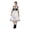 Grey, variant on Oktoberfest Drindl Bavarian German Beer Girl PURPLE Maid Costume Dress