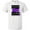 AA-White, variant on Inktastic Pancreatic Cancer Hope Love Cure T-Shirt