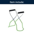 thumbnail image 3 of Canning Jar Lifter Tongs, Jar Lifter with Rubber Grips Handle, Green, 3 of 6