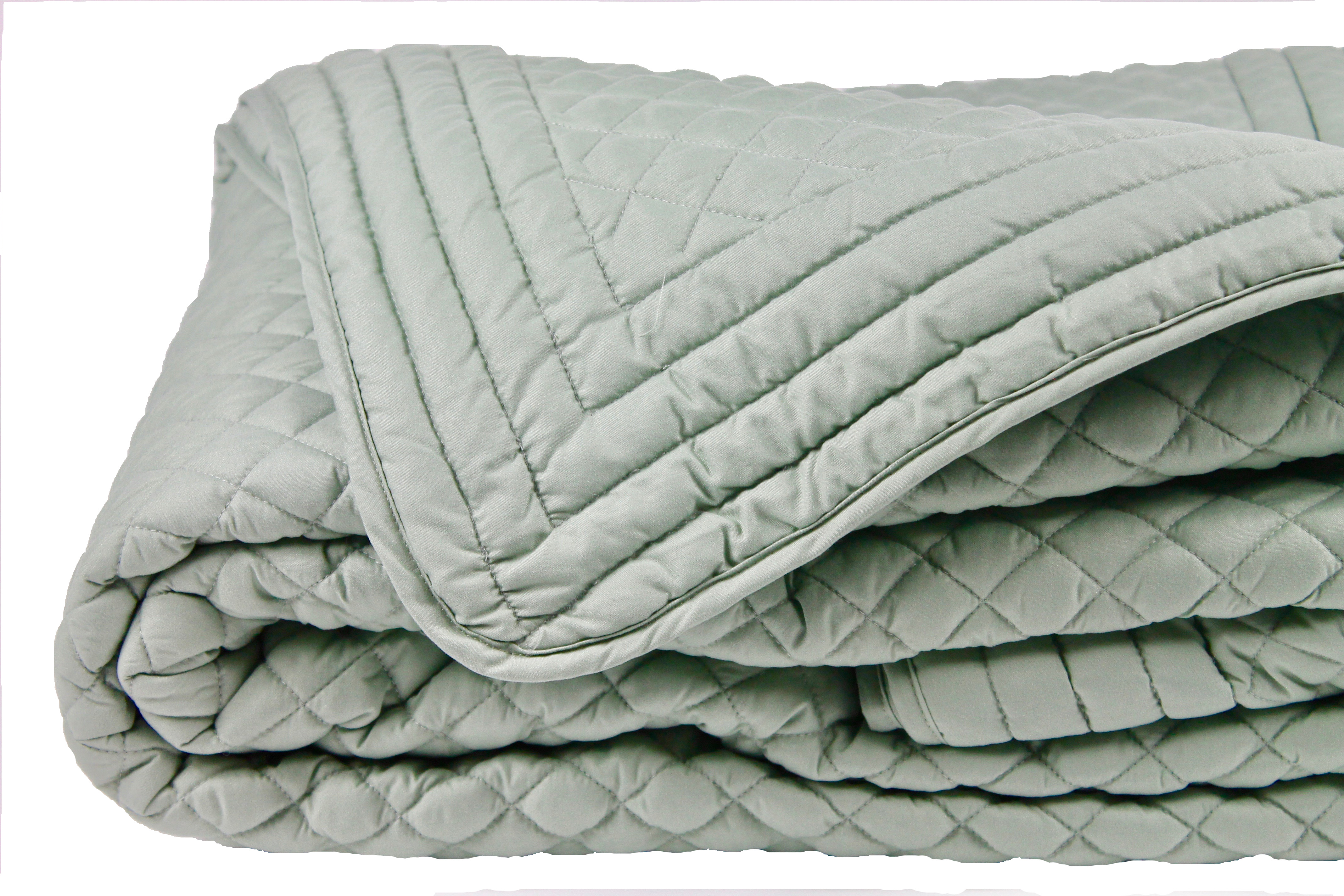 Cottonesque 100% Cotton Solid Diamond Quilt