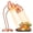 Rose Gold, variant on Ktaxon Food Heat Lamp, 2-Head Adjustable Warming Light 250W Silver