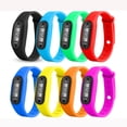 thumbnail image 2 of Reloj de pulsera inteligente deportivo con pantalla, rastreador de pasos, podómetro, reloj de pulsera, 2 of 5