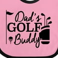 thumbnail image 4 of Inktastic Dad's Golf Buddy Boys or Girls Baby Bib, 4 of 4