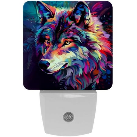 

Wolf LED Square Night Lights - Stylish and Energy-Efficient Room Lighting!