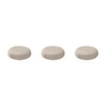 thumbnail image 2 of tssuouriy Removable Machine Washable Stool Cushion With Grippers Backing Stool Cushions Polyester Round Cushion Seat Covers khaki 3Set, 2 of 6