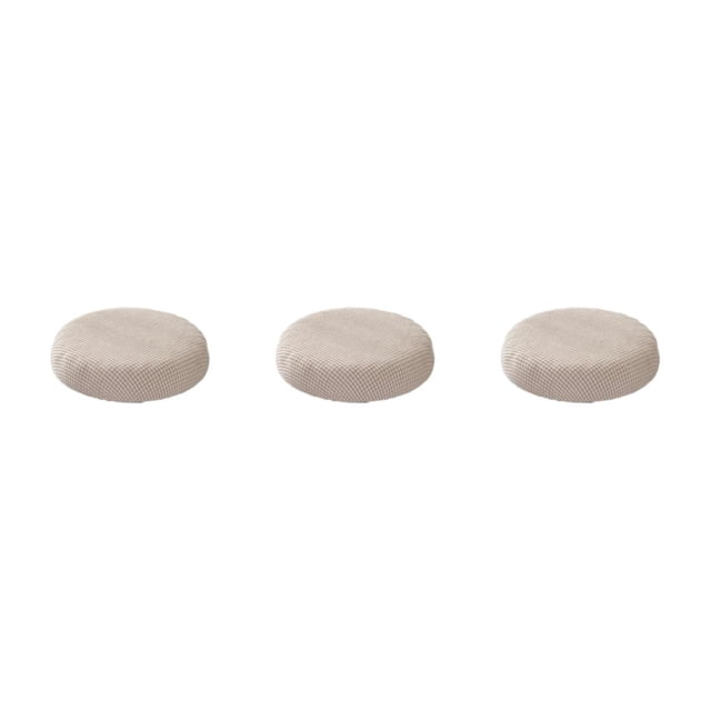 relayinert Coussin Rond Légèrement Imperméable pour Détente Housses de Siège Imperméables Kaki 3ensemble
