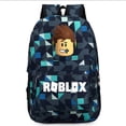 thumbnail image 1 of Mochila escolar do aluno roblox+Lápis Case+Action Figures, 1 of 8