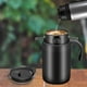 thumbnail image 4 of Hogar y cocina, organizadores y almacenamiento de baño, taza de café portátil para exteriores, hecha a mano, taza térmica de acero inoxidable, juego de taza de café para el hogar, taza de acero inoxid, 4 of 6