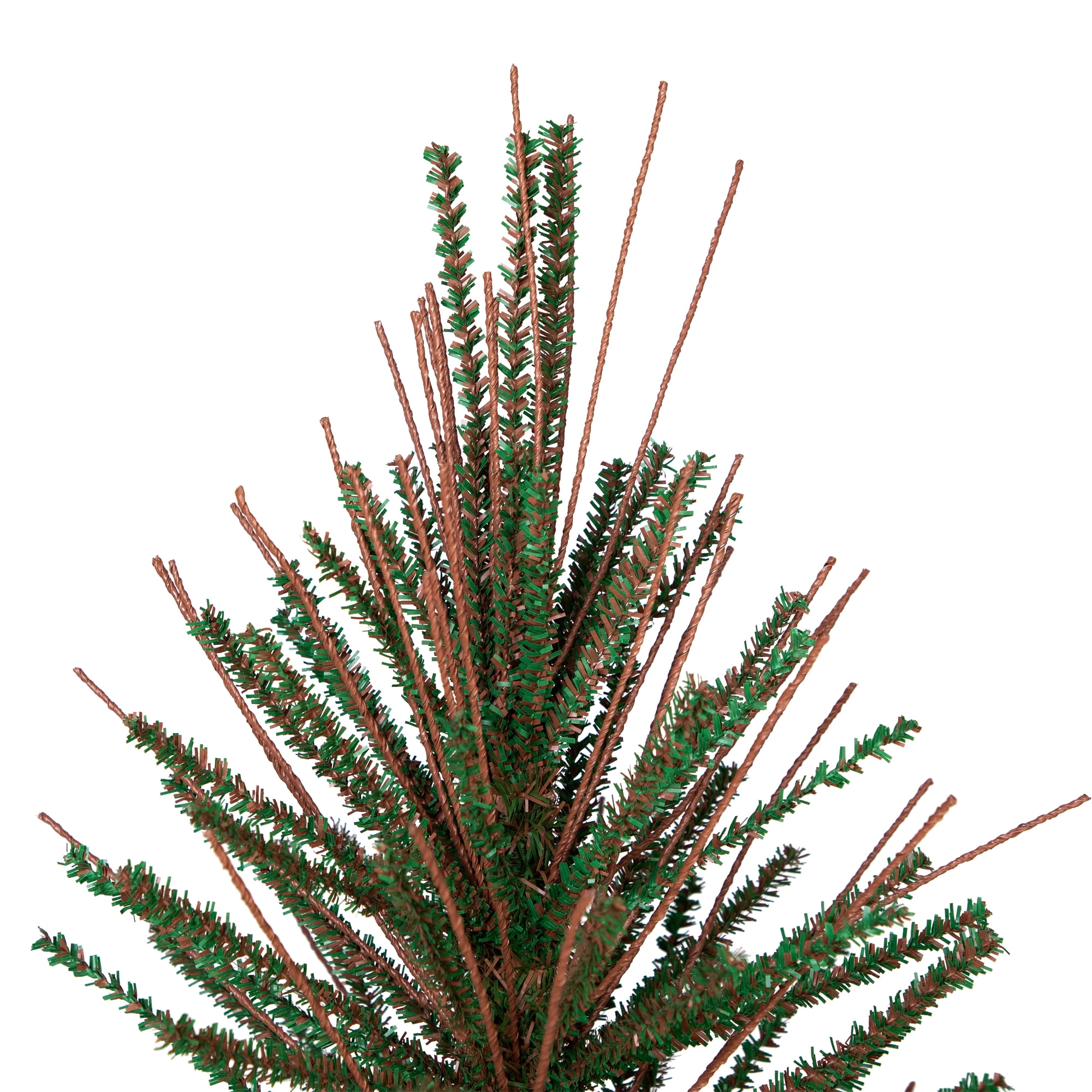 6' Slim Warsaw Twig Artificial Christmas Tree - Unlit
