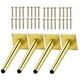 thumbnail image 5 of Eigraketly Pies de metal para muebles Pies de soporte de hardware multifuncional Pie de soporte de pata de de sofá antioxidante con soporte de carga Herramientas y ferretería Numero 3 Eigraketly TO005413-03, 5 of 6