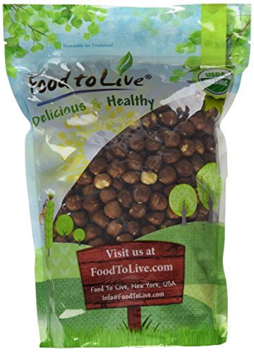 Food To Live Organic Hazelnuts Filberts (Raw, No Shell) (2 Pounds) by Food To Live