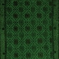 thumbnail image 1 of Ahgly Company Indoor Square Abstract Green Modern Area Rugs, 4' Square, 1 of 4