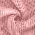 thumbnail image 3 of Women V Neck Knitted Sweater Casual Loose Long Sleeve Pullover Jumper Tops, 3 of 7