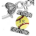 thumbnail image 1 of Softball "Attitude Is Everything" Bracelet ©2016 Hypoallergenic, Safe-Nickel, Lead, & Cadmium Free!, 1 of 1