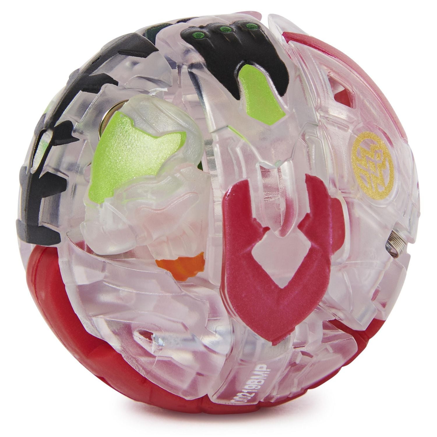 Bakugan, Fused Diamond Dragonoid x Tretorous, 2-inch Tall Armored Alliance Collectible Action Figure and Trading Card