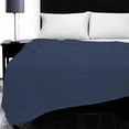 thumbnail image 2 of ROYALE LINENS Cotton Waffle Blanket - Breathable and Soft, Lightweight and Cozy Waffle Weave Bed Blanket for All Season (Twin, Bering Sea), 2 of 5