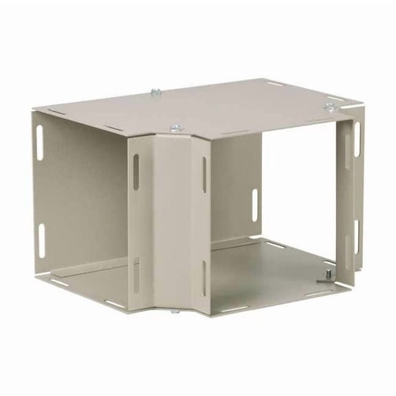 Wiegmann Wireway Tee, 1 Type, NEMA 1 Rating, Steel, Powder Coated T0404