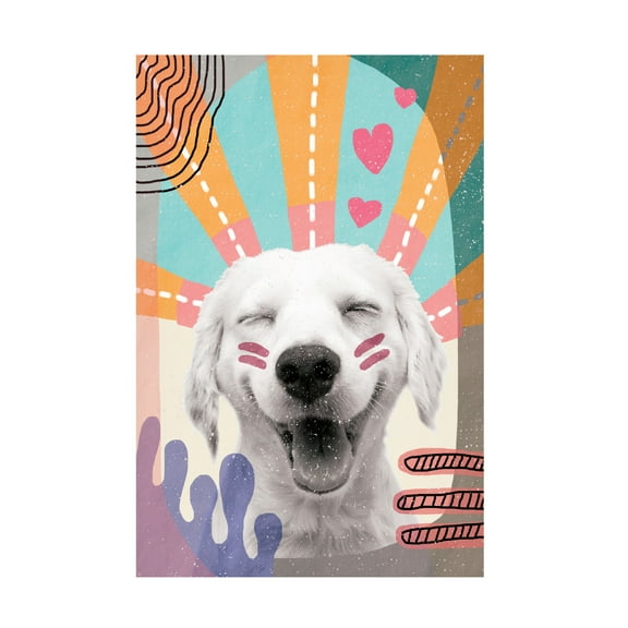 Trademark Fine Art Aylin Demir Inspired Dog Canvas Wall Art
