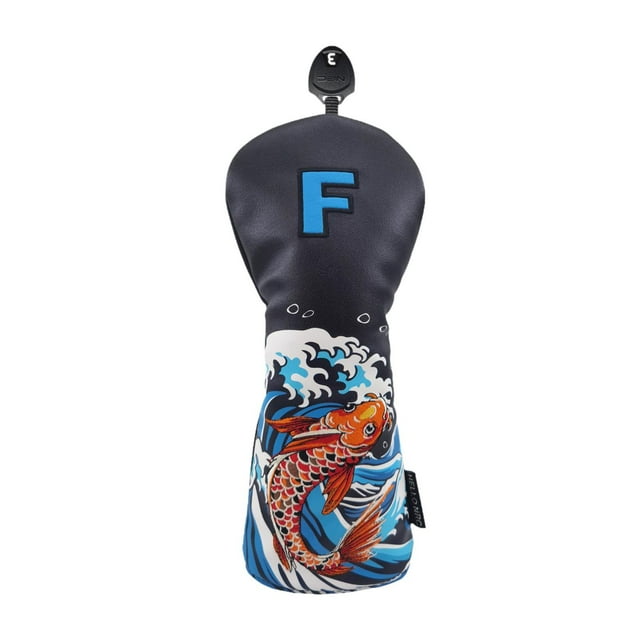 fastboy Golf Wood Headcover Wear Resistant Waterproof Protective UT Sleeve Scratchproof white black FW