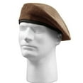 thumbnail image 3 of Boinas de mezcla de lana para hombre, ajustables, estilo militar, gorra de artista, 3 of 4