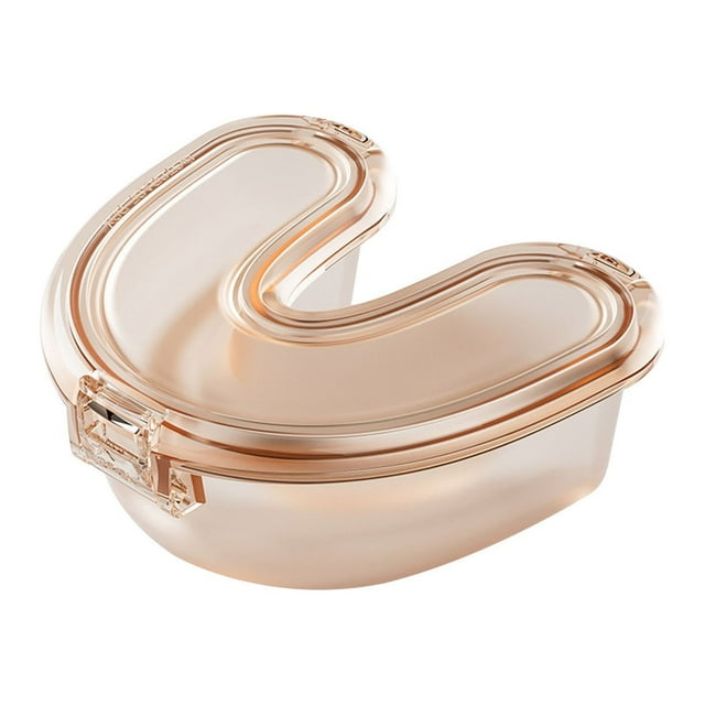 Braces Retainer Storage Box Convenient Orthodontic Box Orthodontic Appliance Denture Box Breathable Denture Box