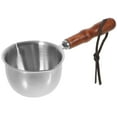 thumbnail image 6 of HOKARUA Butter Warmer Stainless Steel Mini Pot Oil Milk Butter Warmer Pot Melting Pan Small Pot, 6 of 7