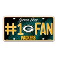 thumbnail image 1 of NFL Green Bay Packers Metal License Plate, 1 of 2