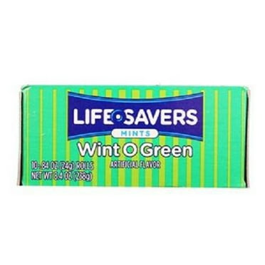 Lifesavers, Wint O Green - Roll, Count 20 (1.68 oz ) - Mints / Grab Varieties & Flavors