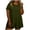 *2-Army Green, variant on VBVC Women's Plus Sleeveless Ruffled Mini Dress,Ladies Summer Flowy A-Line Dress,Business Work Dress For Women,Red,L-5XL