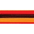 thumbnail image 2 of Madeira Rayon Thread 40wt 200m-Gold, Black & Red, Pk 5, Madeira, 2 of 2
