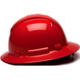 thumbnail image 2 of Casco de seguridad Texas America Ridgeline de ala completa, 6 puntos, rojo, 2 of 5