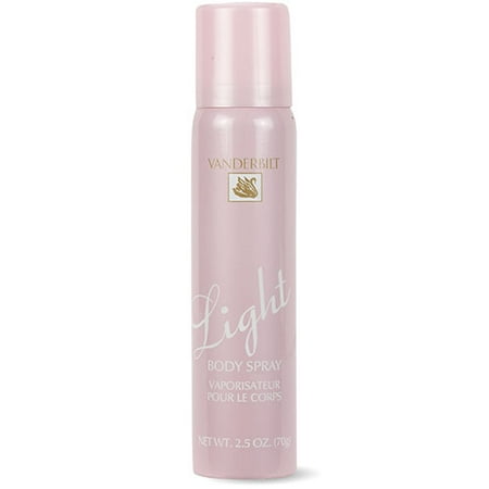Vanderbilt by Gloria Vanderbilt Light Body Spray for Women 2.5 Ounce
