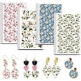 thumbnail image 1 of Papel de transferencia de arcilla con diseño de magnolia - 24 piezas - Tema floral - Hojas de transferencia de arcilla polimérica - Kit para hacer joyas, 1 of 9