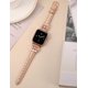 thumbnail image 4 of Correa de reloj TOYOUTHS de piel para Apple 38/40/41/42 mm, oro rosa, 4 of 6