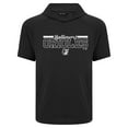 thumbnail image 2 of Men's Levelwear Black Baltimore Orioles Phase Vanguard Hoodie T-Shirt, 2 of 3